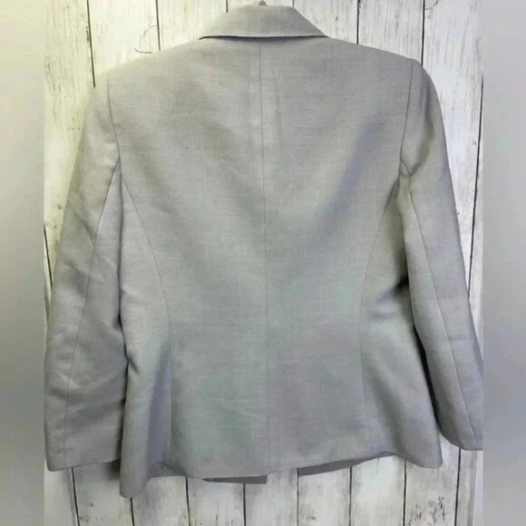 Evan Picone Light blue blazer size 6 work/career - Picture 9 of 10